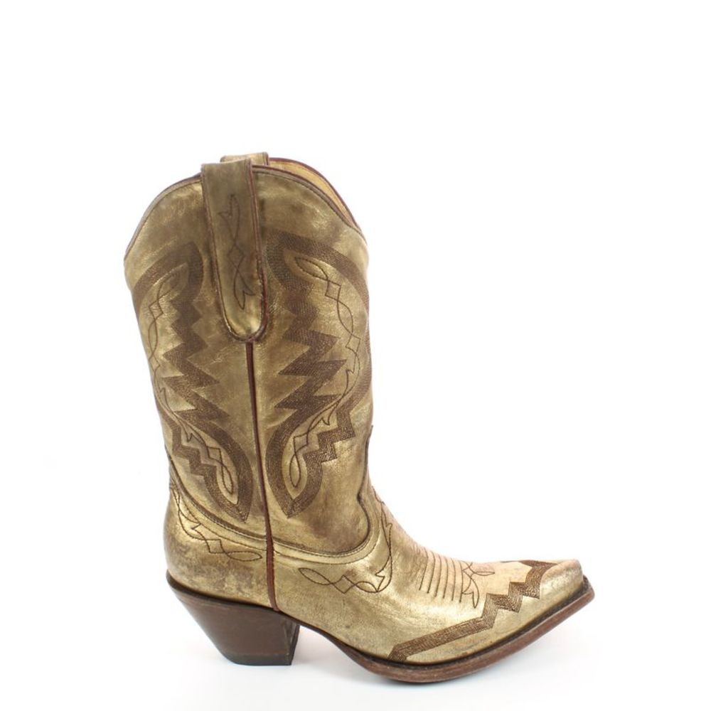 Old Gringo womans Peyton Gold Cowboy, Western Boots Size 8 Medium (D, M) - Picture 1 of 4